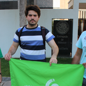 Regional Metropolitano entregó carta al embajador mexicano por la desaparición de 43 estudiantes