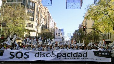 Marcha por el derecho al empleo de las personas con discapacidad / 1 de Mayo