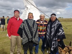 Diego Ancalao en Canadá